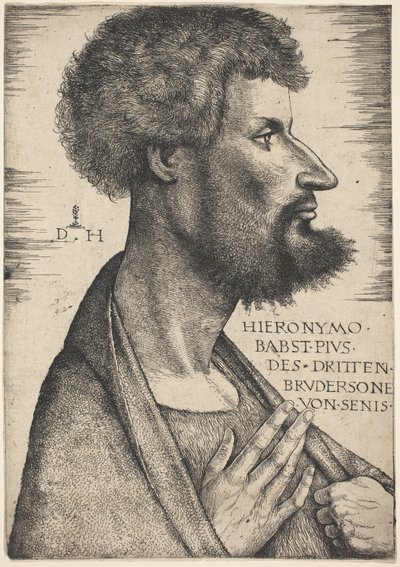 Girolamo da Siena av Daniel Hopfer
