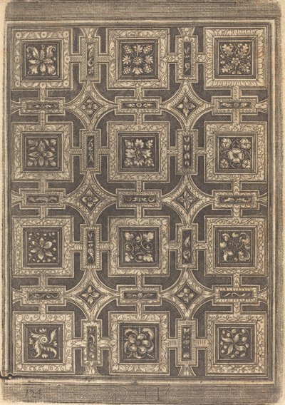 Ornamental Design for Coffered Ceiling av Daniel Hopfer