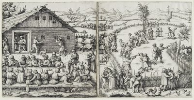 Festivalen, etter 1520 av Daniel Hopfer