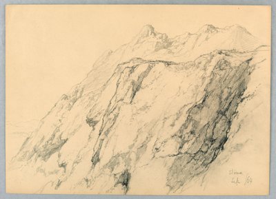 En klippe ved Stowe av Daniel Huntington