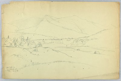 Bald Knob, fra enden av Waterville Road, Gurley