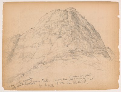 Chocorua Peak fra en sørskulder av Daniel Huntington