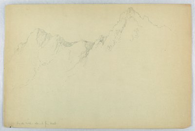 Dixville Notch, tilnærming fra vest av Daniel Huntington