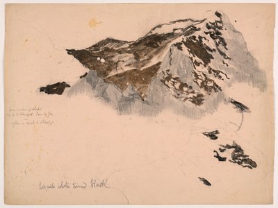Fra hyttevinduet, toppen av fjellet Scheidegg, After a Mist and Storm av Daniel Huntington