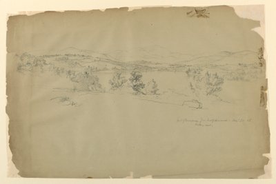 Lake Winnipesaukee fra Wolfeboro Neck, ser vestover av Daniel Huntington