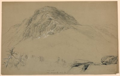 Ser sørover, Mount Mansfield, Vermont av Daniel Huntington