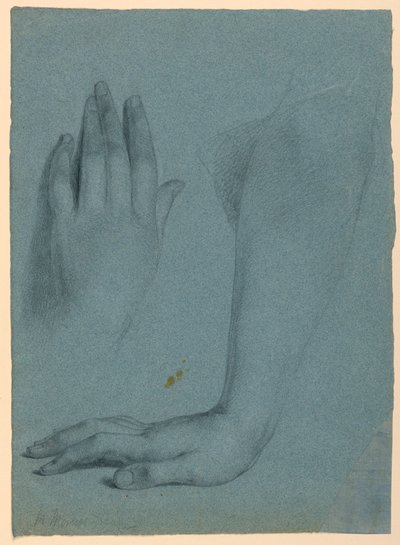 Mercys hånd og arm, studie for "Mercy