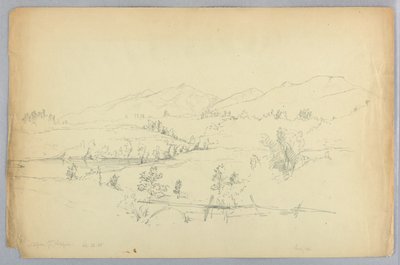 Mt. Jefferson fra nær Whitefield av Daniel Huntington