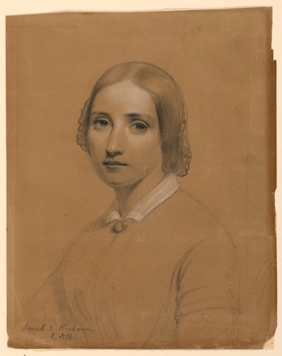 Portrett av Sarah E. Richards av Daniel Huntington