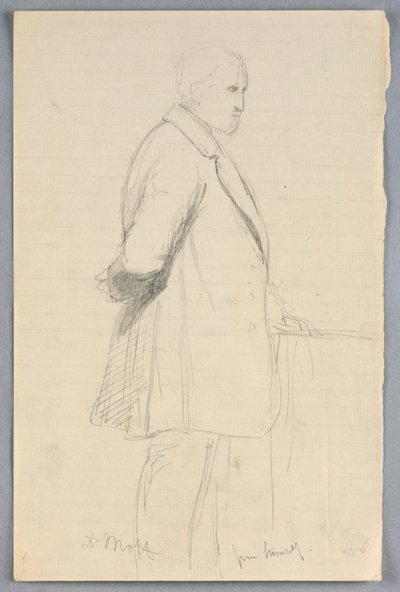 Studie av Dr. Mott for "Scientific Group" av Daniel Huntington