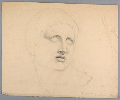 Studie av Mark Anthony fra en statue av Daniel Huntington