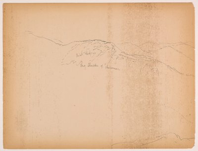 Utsikt fra skulderen av Mount Chocorua av Daniel Huntington