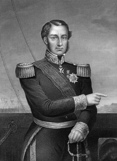 Baron Jacques Felix Emmanuel Hamelin 1768-1839, 1857. av Daniel John Pound