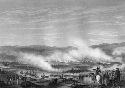 Slaget ved Vitoria, 21. juni 1813 c1857. av Daniel John Pound