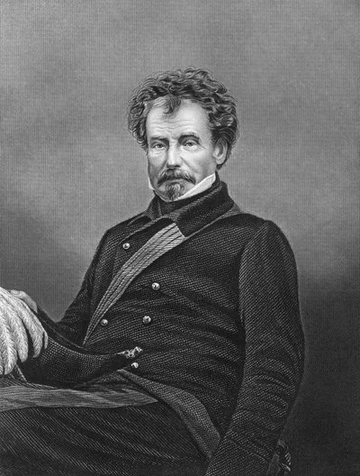 Sir Colin Campbell, øverstkommanderende for Indias styrker, ca 1860 av Daniel John Pound