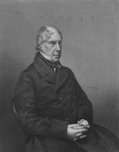 The Right Honorable The Earl of Aberdeen, K.G., 1850-tallet. av Daniel John Pound