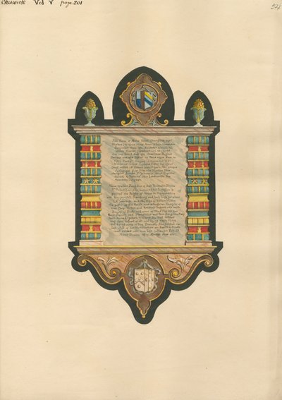 Minnesmerke over Marie Walker fra Chadwick Church av Daniel Lysons