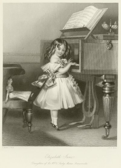 Lady Elizabeth Jane Somerville av Daniel Maclise
