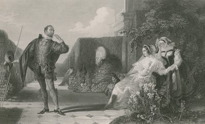 Malvolio, tolvte natt av Daniel Maclise