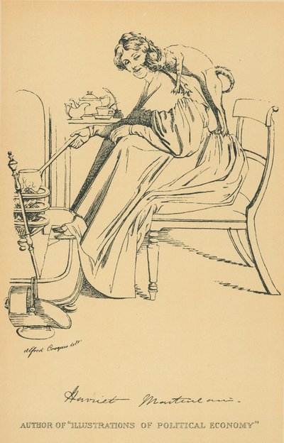 Frøken Harriet Martineau av Daniel Maclise