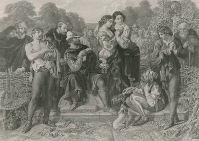 Orlando og bryteren, som du liker det av Daniel Maclise
