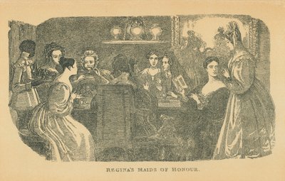 Reginas Maids of Honor av Daniel Maclise