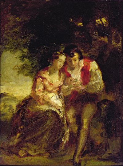 Burns og Highland Mary av Daniel Macnee