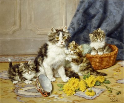 Lekne kattunger av Daniel Merlin