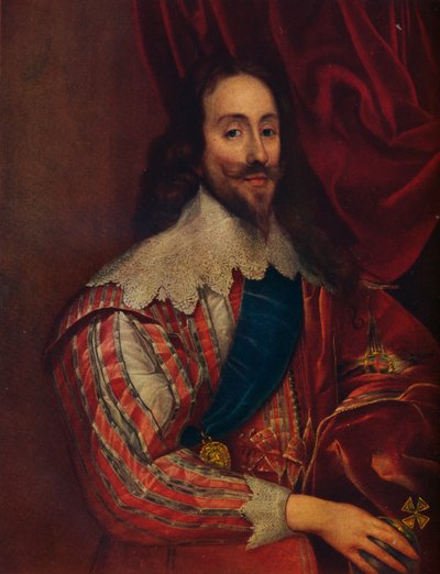 Charles I, konge av Storbritannia og Irland, 1600-tallet, 1913 av Daniel Mytens
