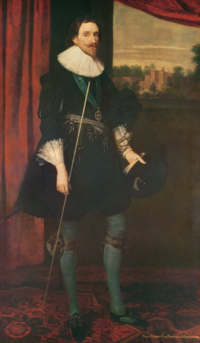 Philip, 4. jarl av Pembroke av Daniel Mytens