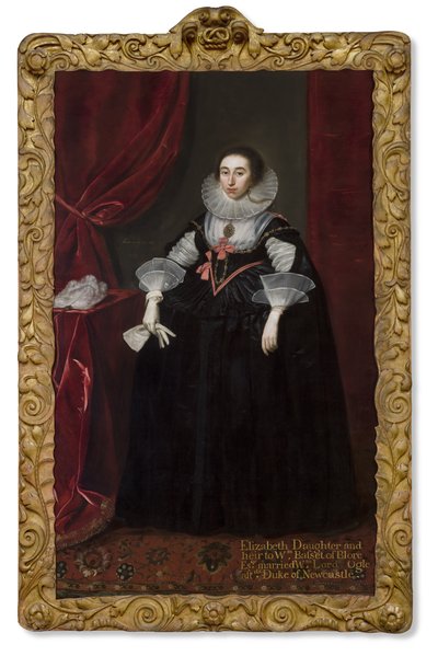 Portrett av Elizabeth Cavendish, 1624 av Daniel Mytens