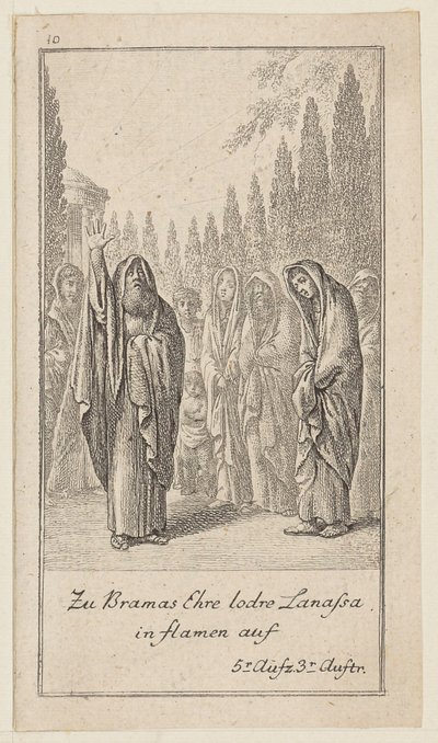 Plate 10 til Karl Mart. Plümickes «Lanassa» av Daniel Nikolaus Chodowiecki