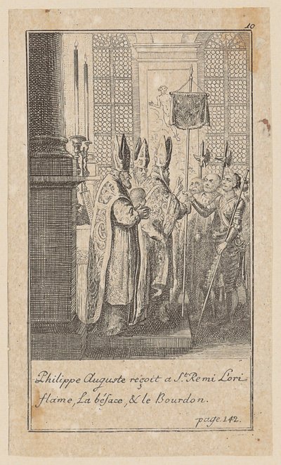Plate 10 til «Histoire de Croisades» av Joh. Christoph Mayer av Daniel Nikolaus Chodowiecki