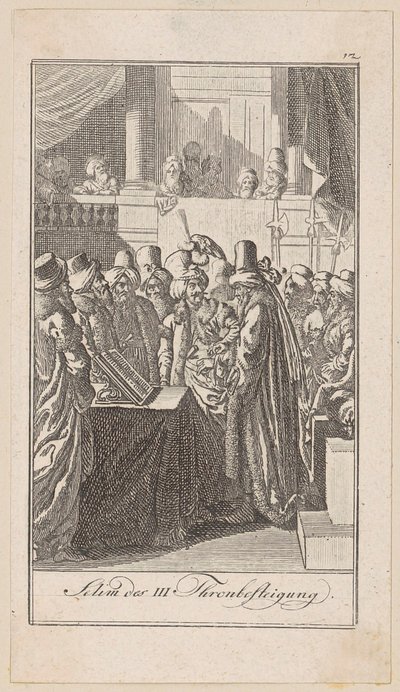 Plate 12 fra «Fremstillinger fra nyere historie» av Daniel Nikolaus Chodowiecki