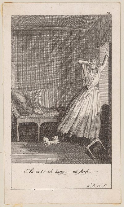 Plate 12 til Blumauers «Aeneide» av Daniel Nikolaus Chodowiecki