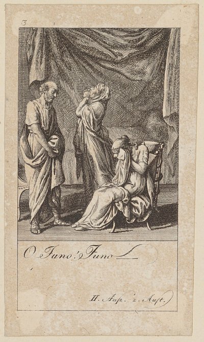 Plate 3 til Shakespeares «Coriolanus» av Daniel Nikolaus Chodowiecki