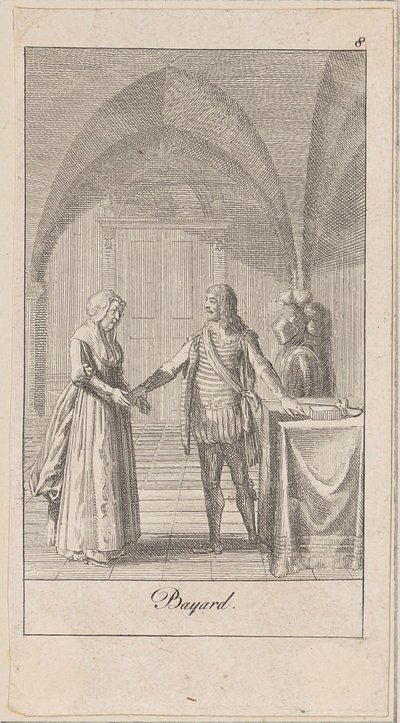 Tavle 8 til «Eldre, middelalderlig og moderne historie» av Daniel Nikolaus Chodowiecki