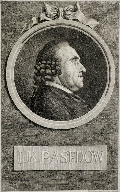 Johann Bernhard Basedow 1724-1790, 1773 av Daniel Nikolaus Chodowiecki