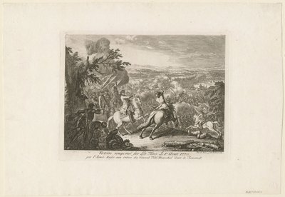 Slaget ved Cahul, 1770 av Daniel Nikolaus Chodowiecki
