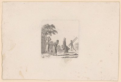 Forskjellige figurer av Daniel Nikolaus Chodowiecki