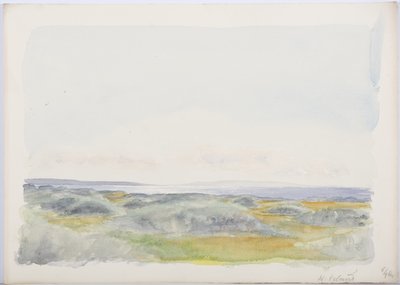 ca. 1916 (blyant og wc på papir) av Daniel Oliver