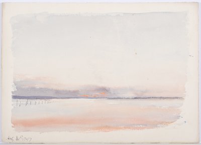 ca. 1916 (blyant og wc på papir) av Daniel Oliver