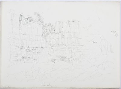 ca. 1916 (blyant og wc på papir) av Daniel Oliver