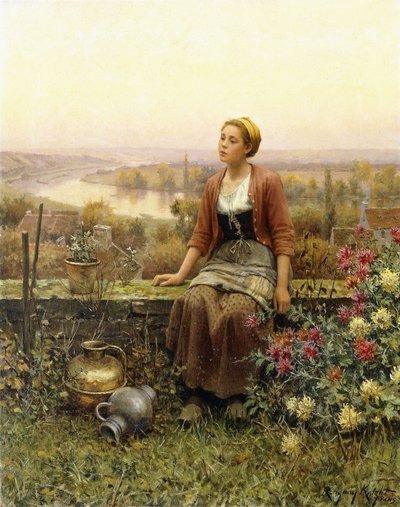 Marie, av Daniel Ridgway Knight