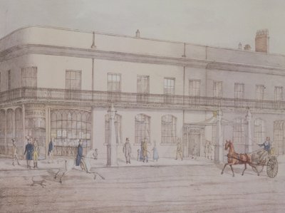 Assembly Rooms & Williams Library, Cheltenham, 1821 av Daniel Thomas Egerton