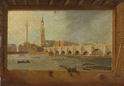 Utsikt over London Bridge av Daniel Turner