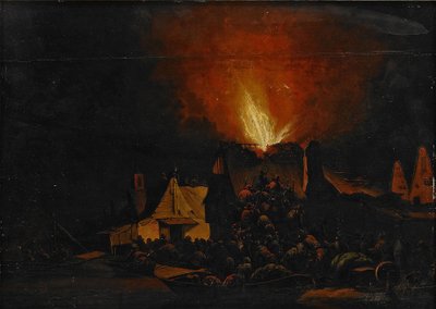 Nattbrann, 1660 av Daniel Vosmaer