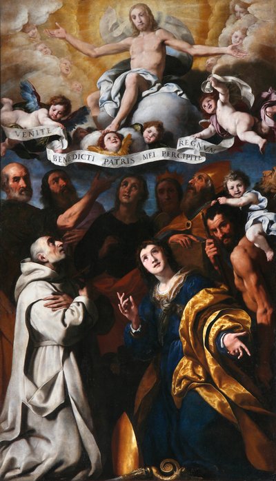 Kristus med de hellige av Daniele Crespi