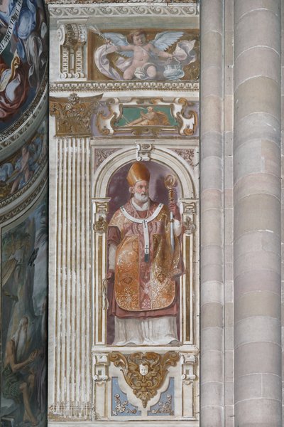 Sankt Ambrosius av Daniele Crespi