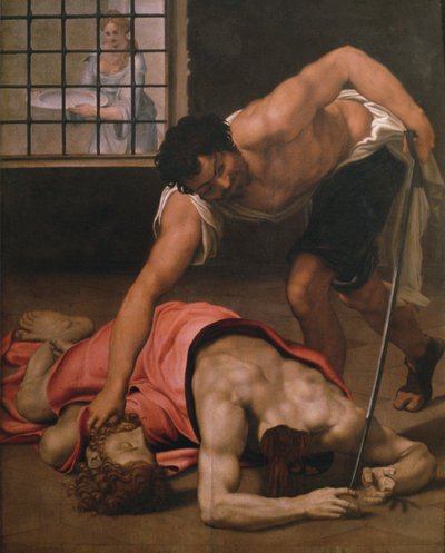 Halshuggingen av døperen Johannes av Daniele da Volterra